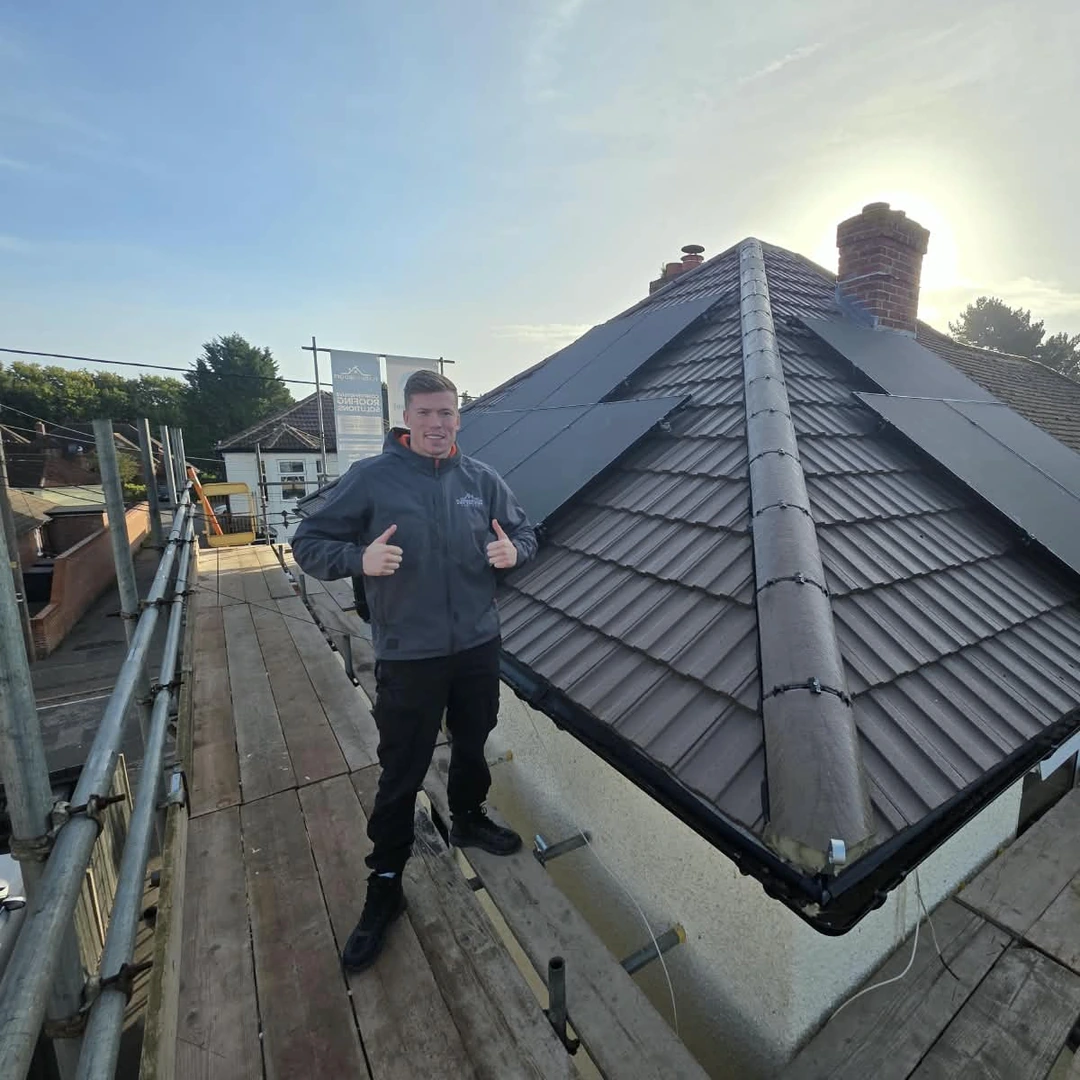 Craig Wilson on a Platinum Solar install